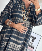 Robe bohème tie and dye Bantidas From Marseille