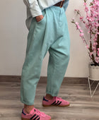 Pantalon saroual vert d’eau