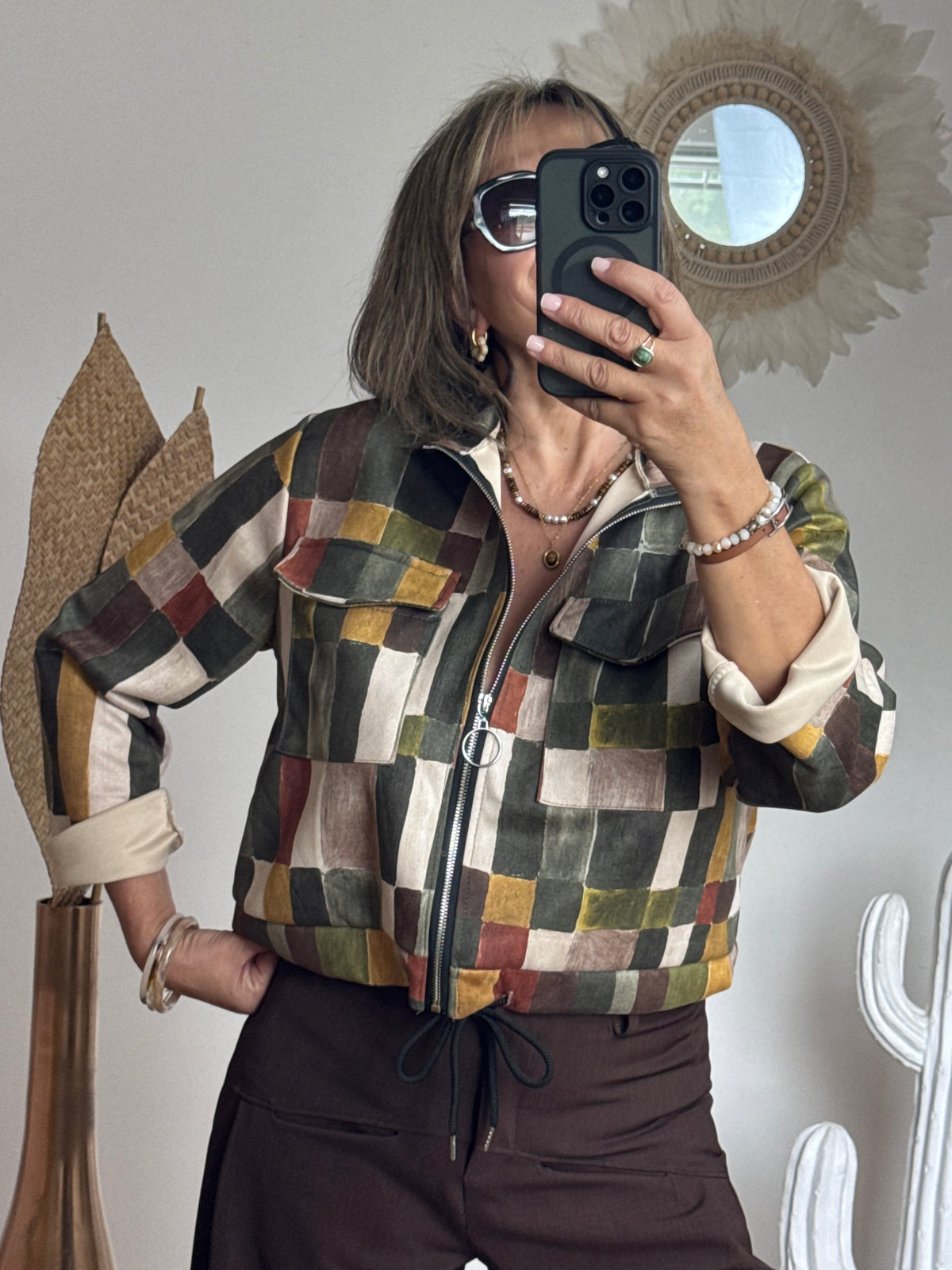 Veste Ambre kaki