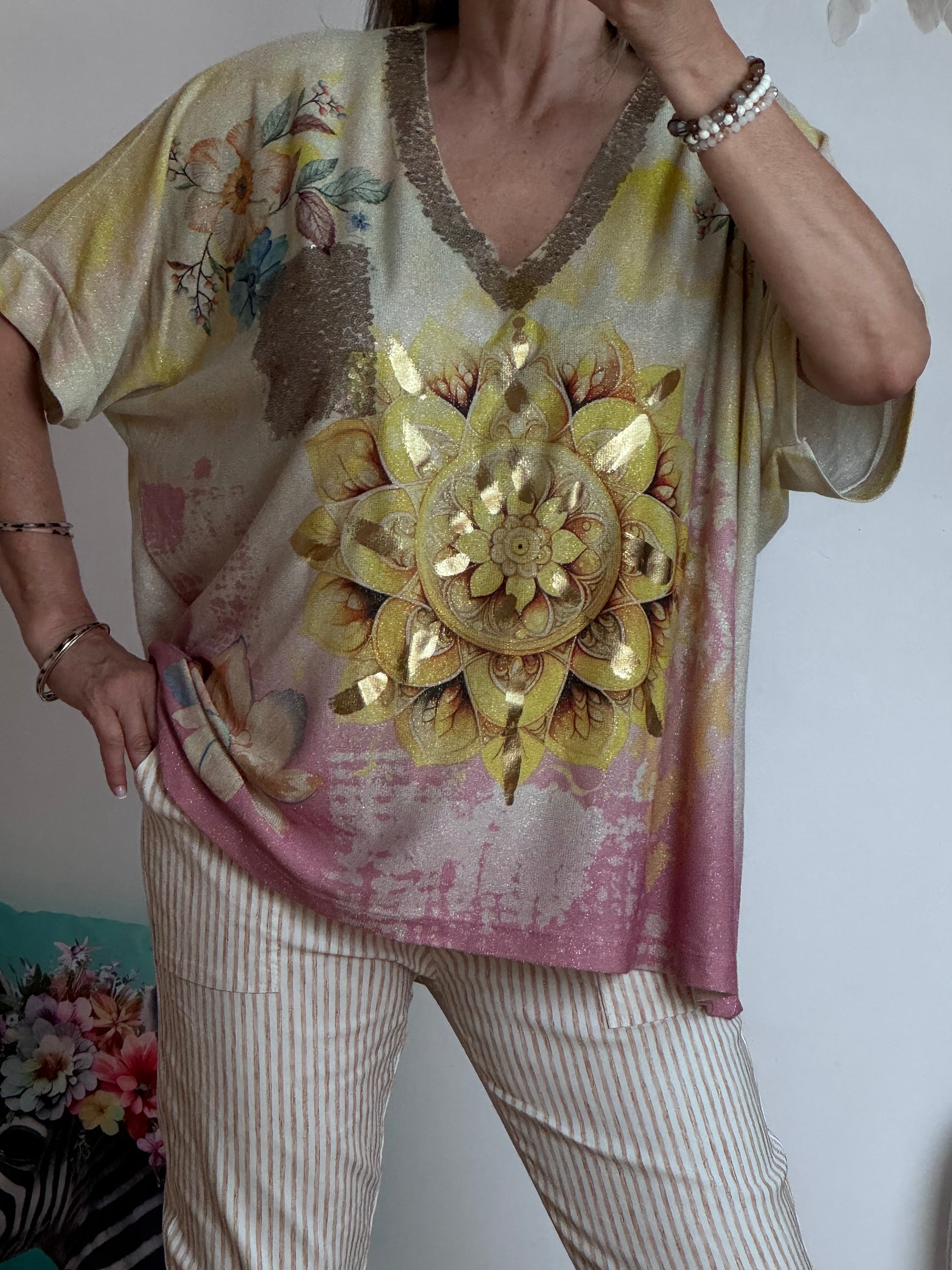 Haut oversize Art