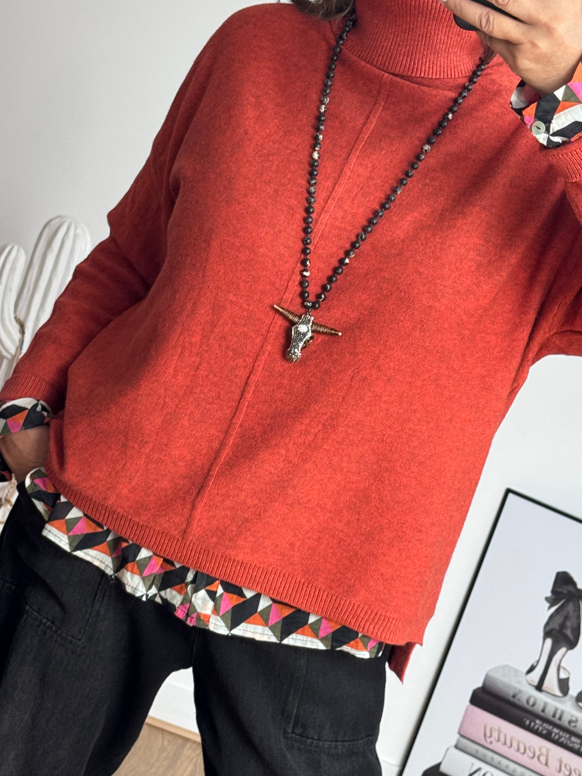 Pull So Chic terracotta