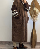 Manteau Esteban marron