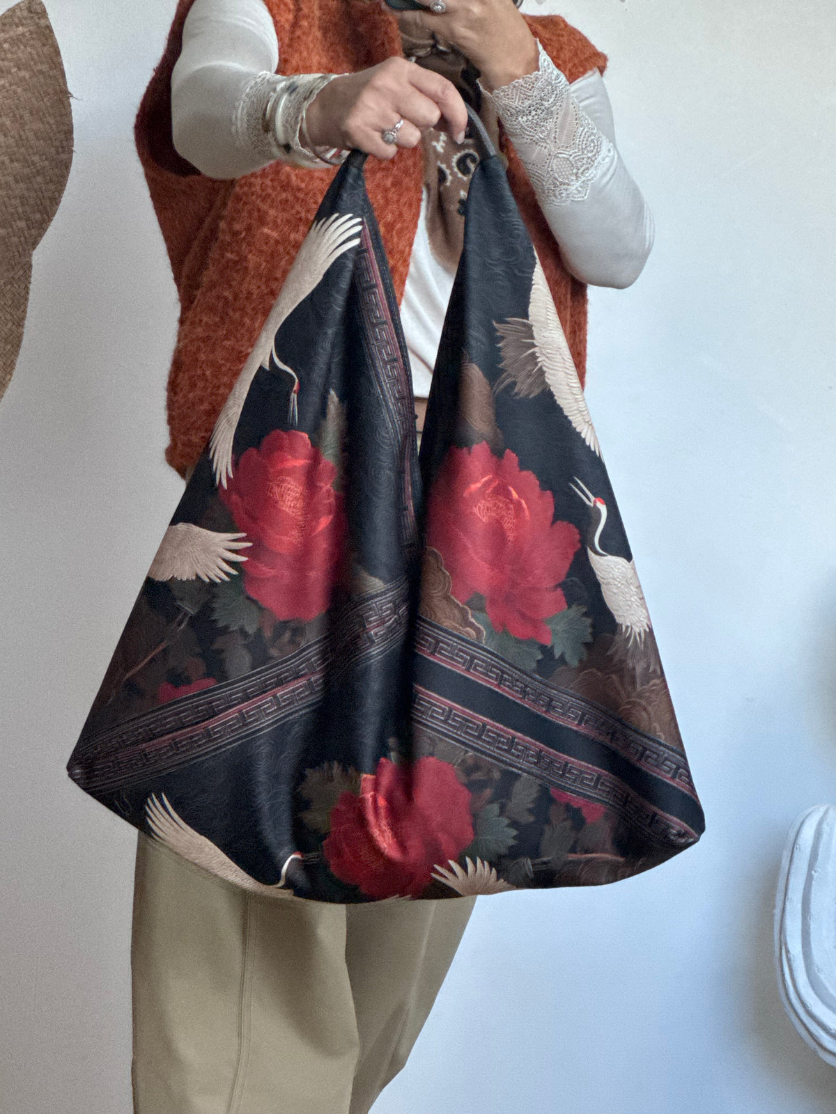 Sac Bohésia fond noir