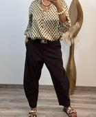 Pantalon Alex marron