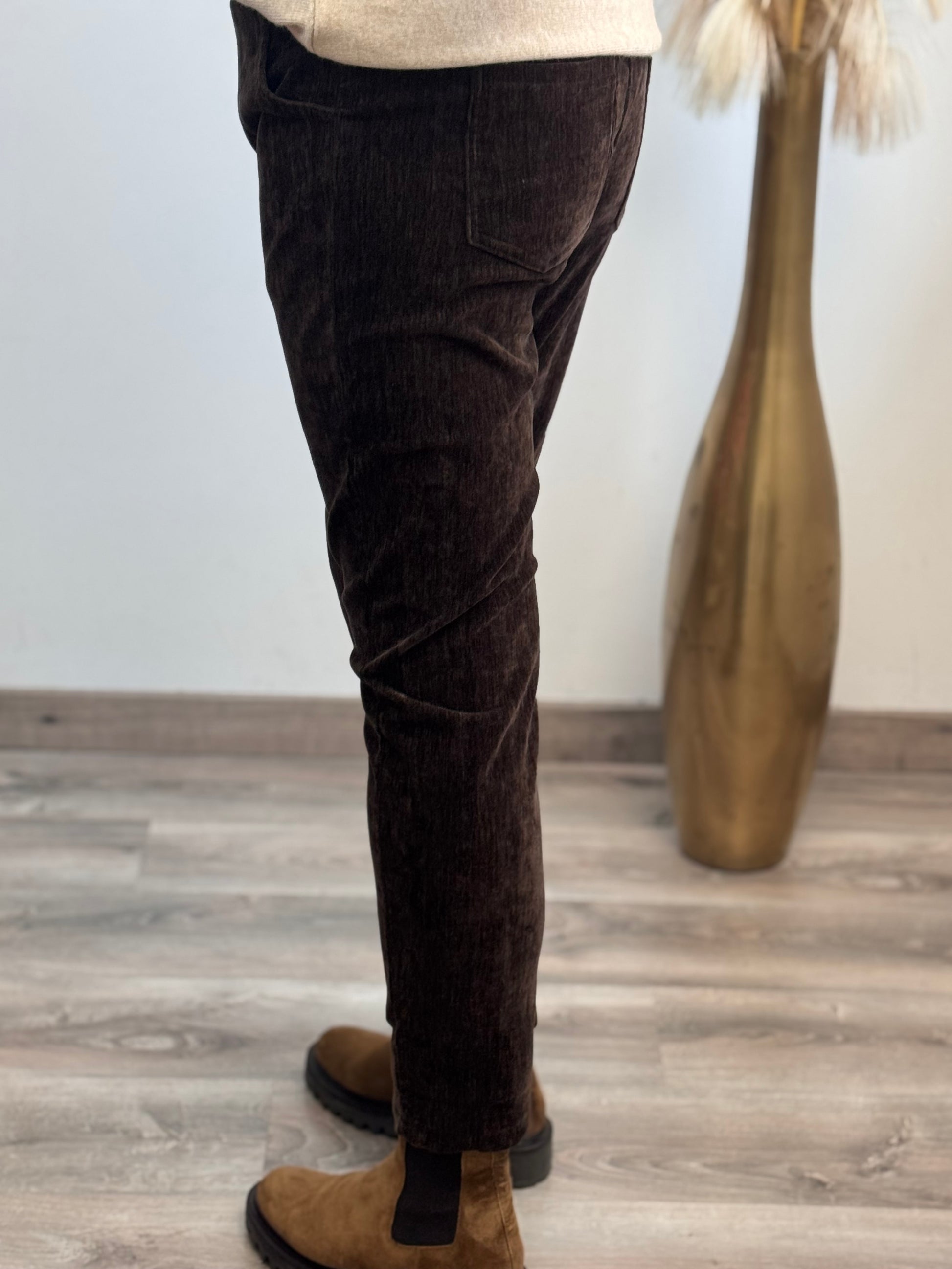 Pantalon Lucas marron