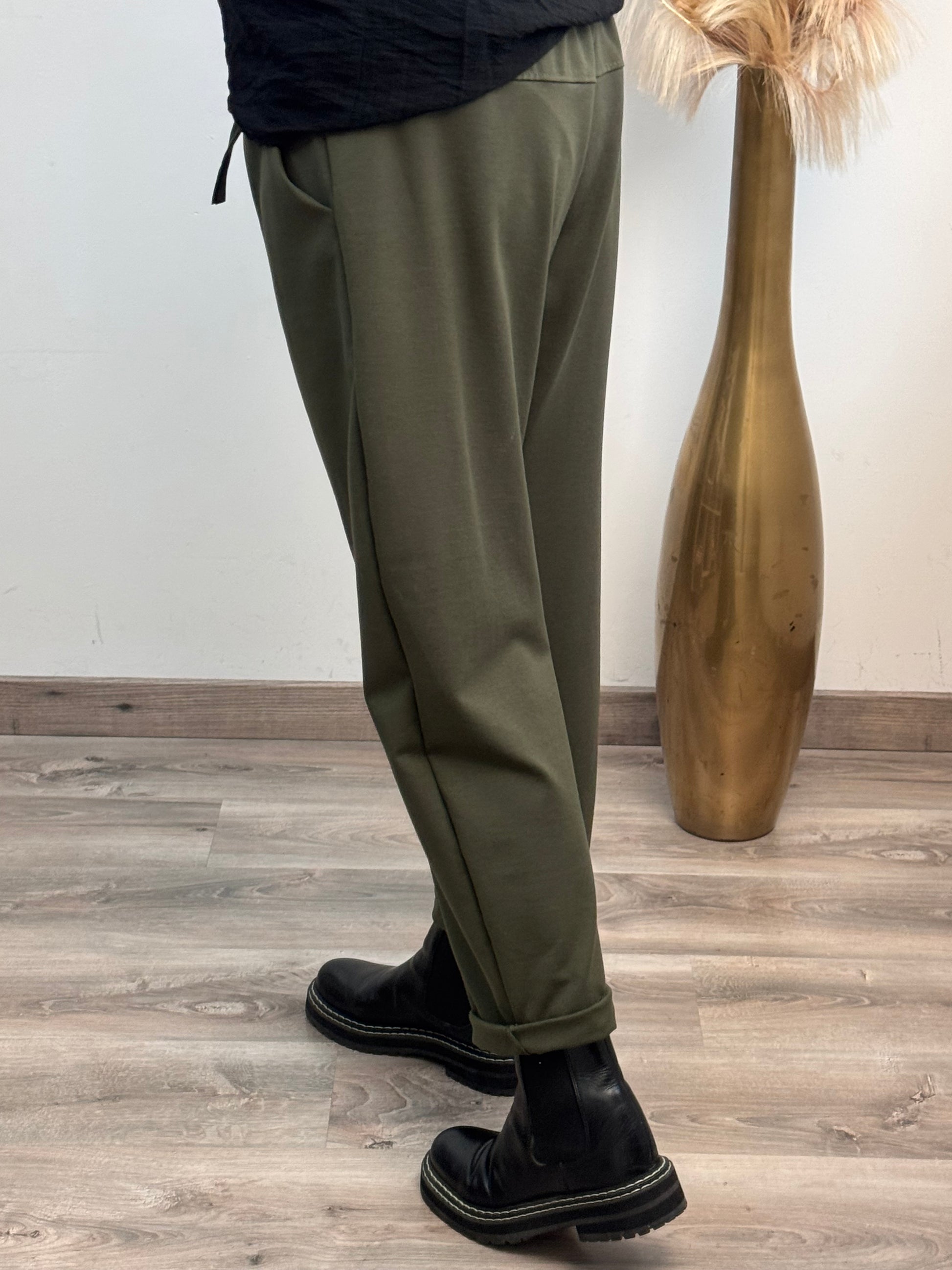 Pantalon Sacha kaki TU 42/50
