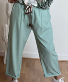 Pantalon Simon vert TU 42/48