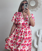 Robe iris dos cœur dentelle