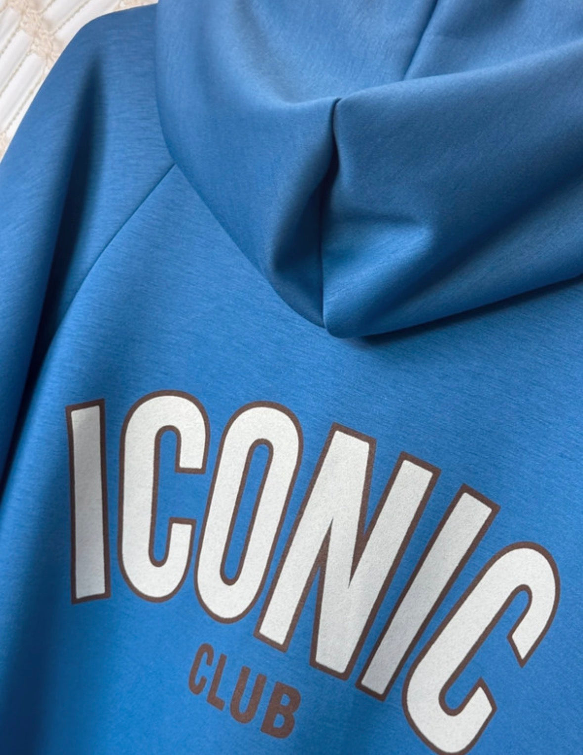 Veste sweat iconic bleu TU 44/56