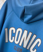 Veste sweat iconic bleu TU 44/56