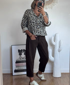 Pantalon Gabriel marron TU 36/42