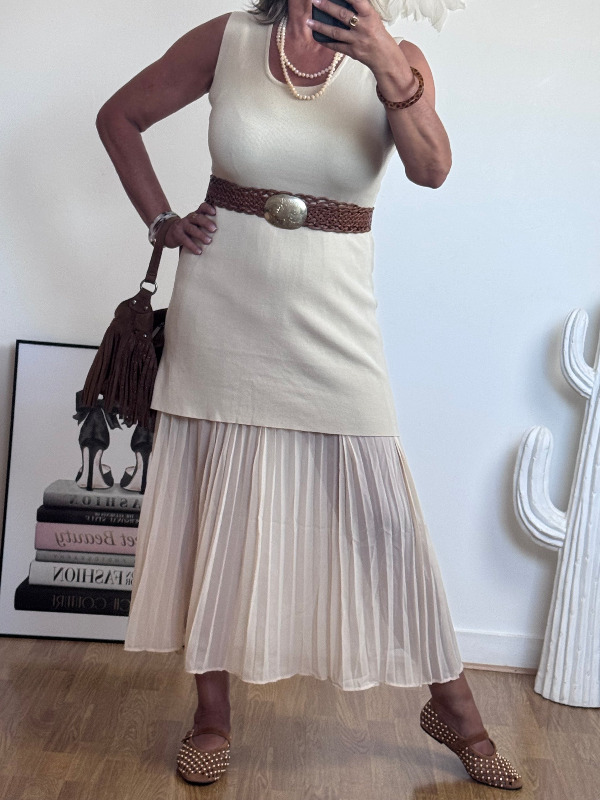 Robe Capucine crème