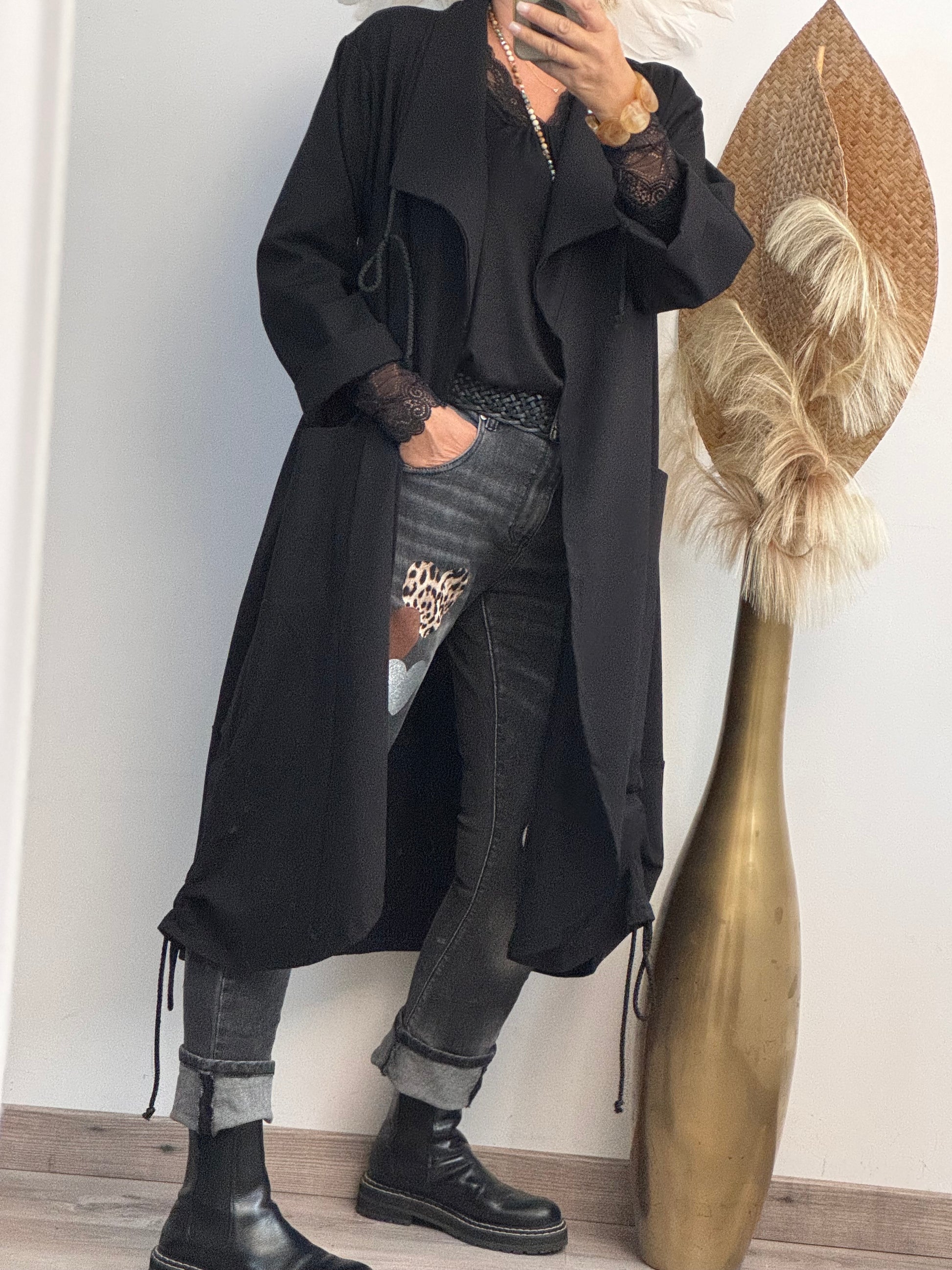 Manteau Arthur noir
