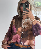 Blouse Lola marron