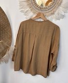 Blouse Léa camel