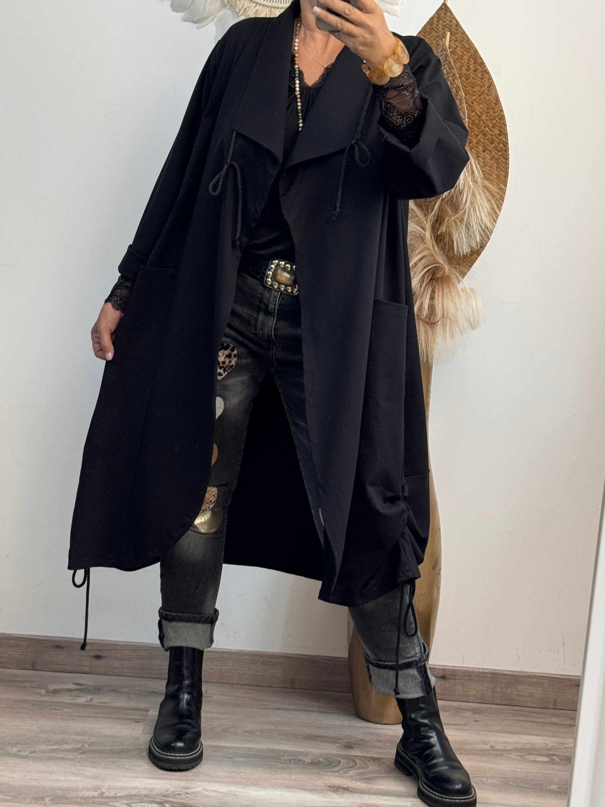 Manteau Arthur noir