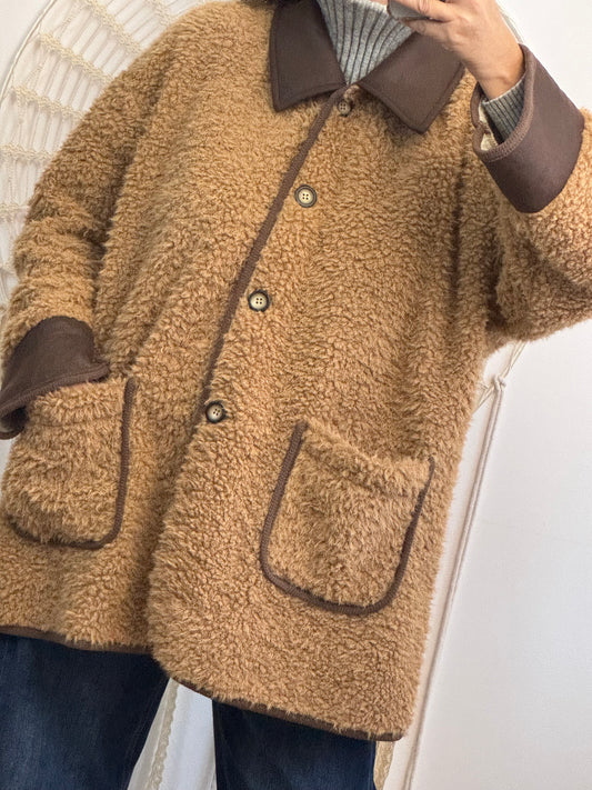 Veste épaisse camel TU 44/50