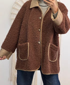 Veste épaisse marron TU 44/50