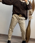 Sweat-shirt Léo marron