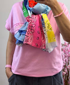 Foulard bandana multicolore