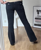 Jeans flare noir