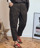 Pantalon Dakota camouflage marron
