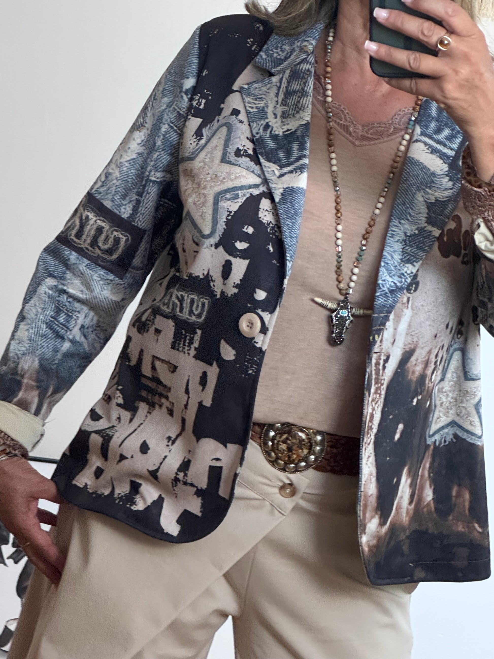 Blazer suédine urban