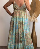 Robe en soie à bretelles