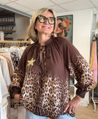 Blouse étoile dorée