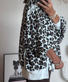 Sweat-Shirt oversize Léo blanc TU 37/50
