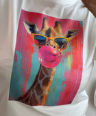 Teeshirt girafe blanc