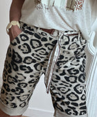 Bermuda ou short Léo beige TU 40/48