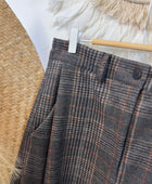 Pantalon saroual à carreaux