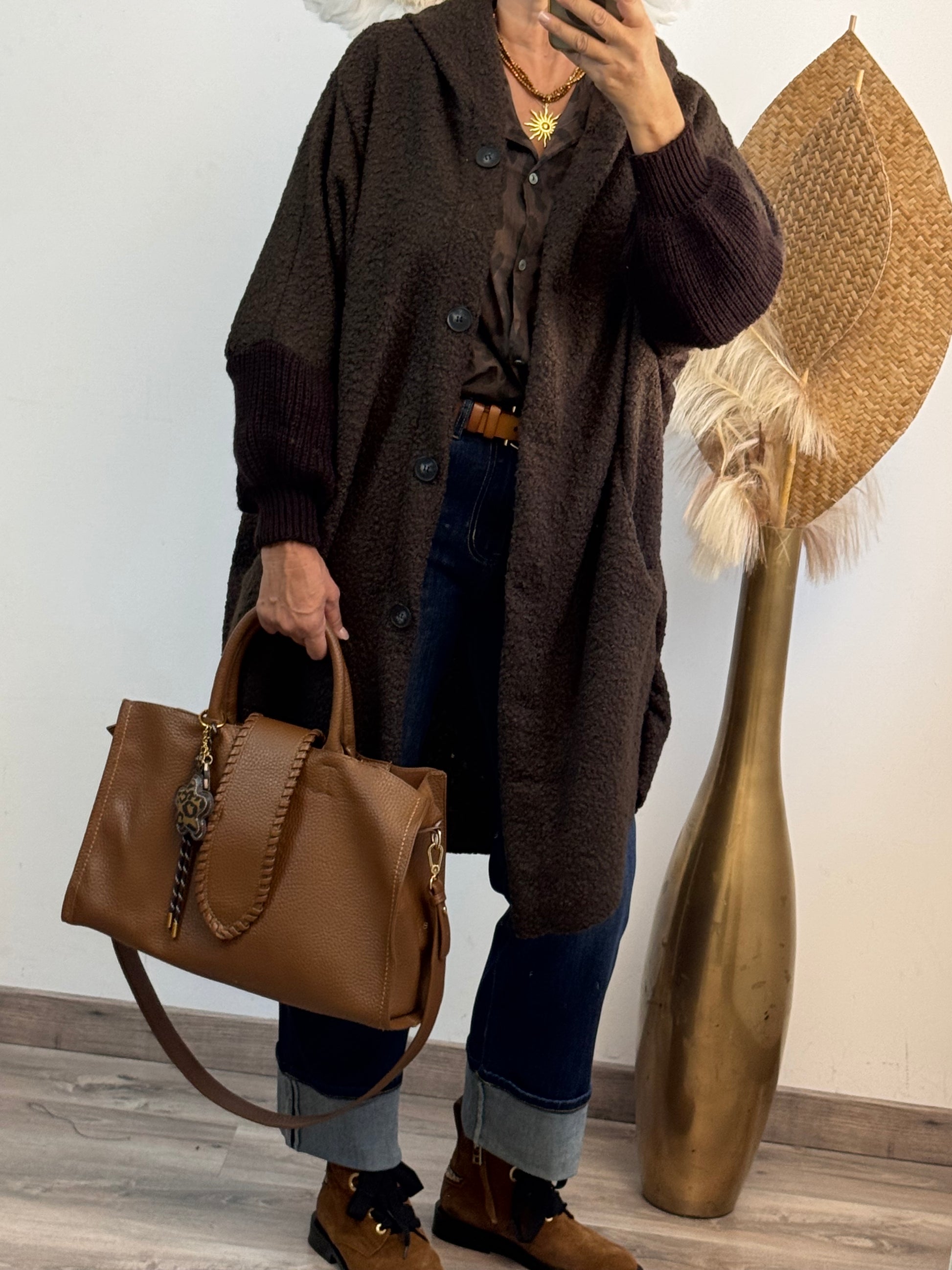 Manteau Marceau marron