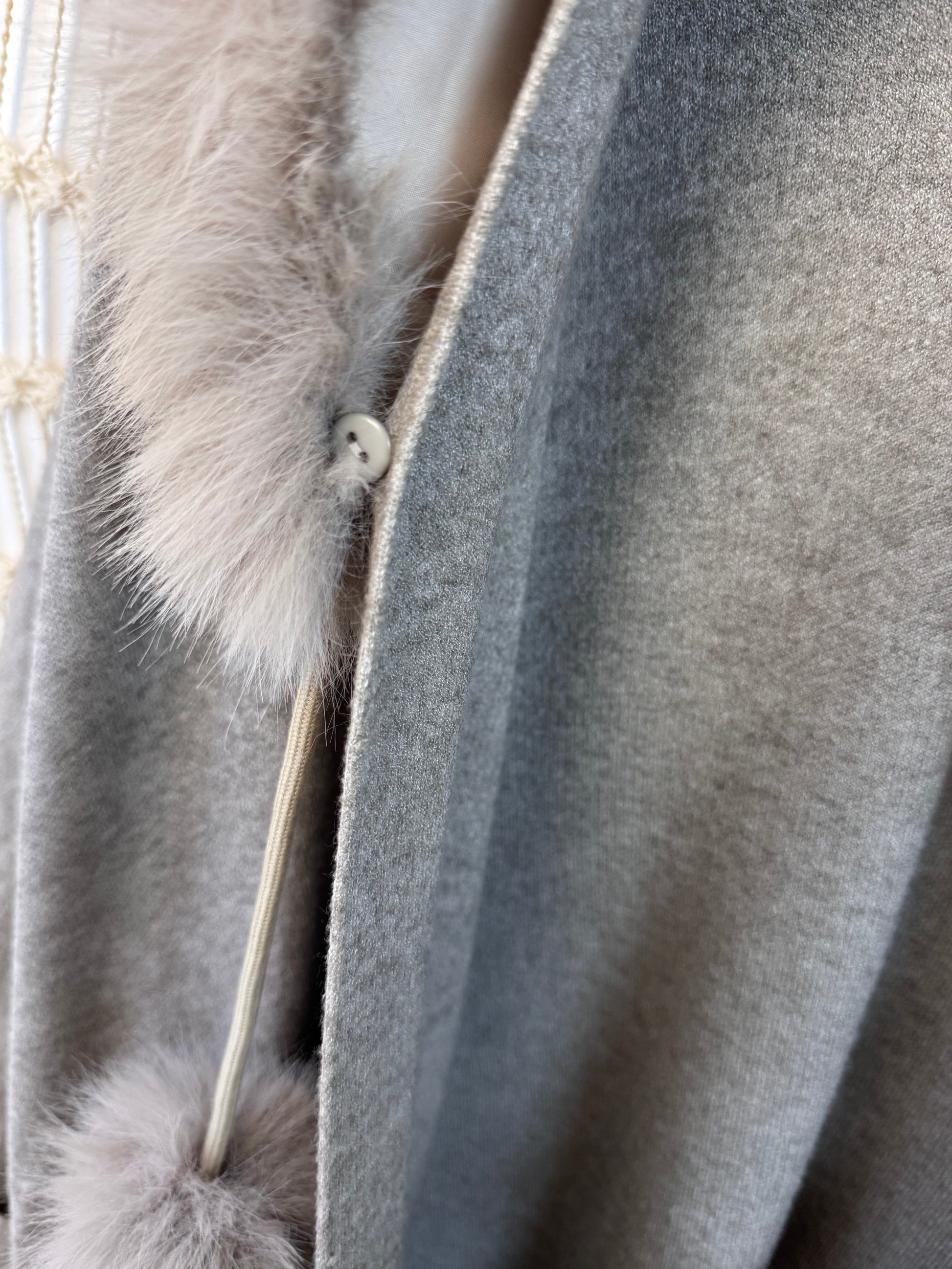 Veste longue taupe TU 42/50