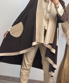 Manteau Félix beige et marron