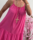 Robe d’été  rose vif