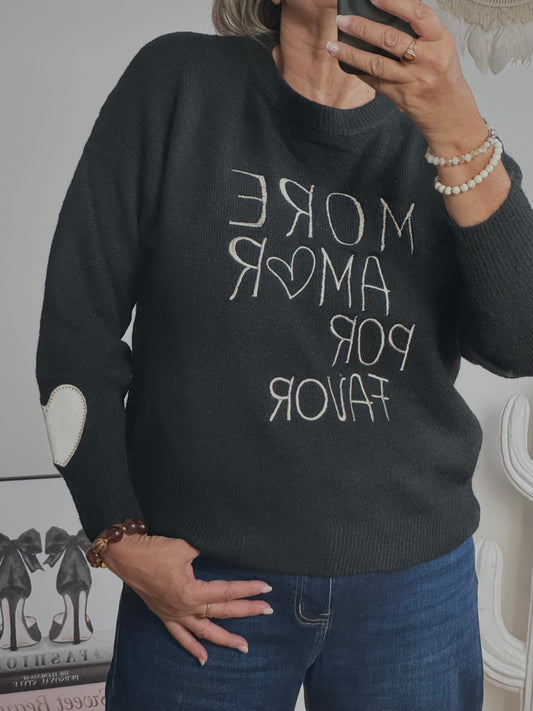 Pull am🖤r noir