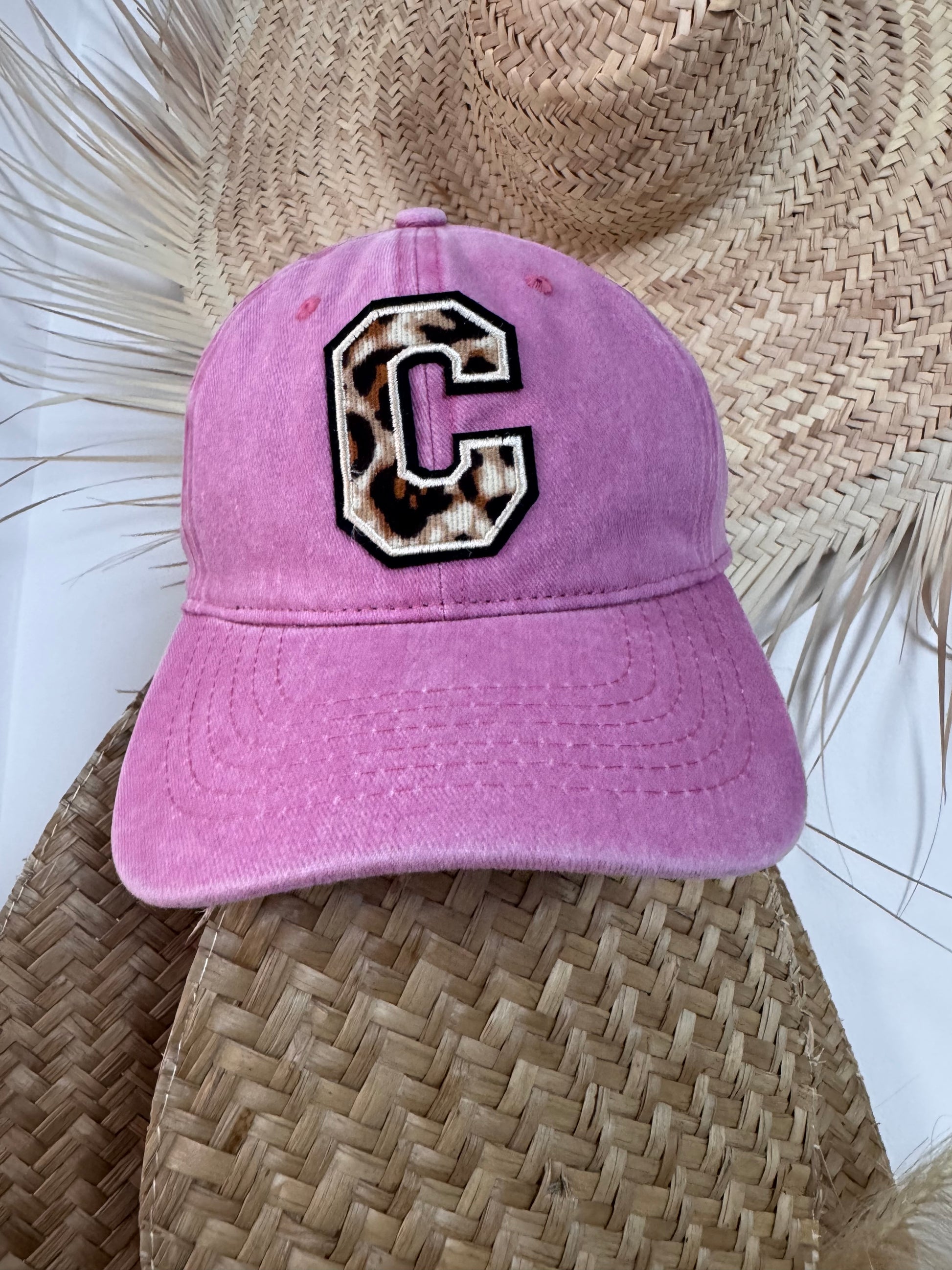 Casquette Coline rose