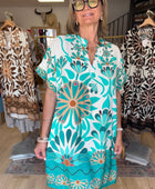 Robe Emma turquoise