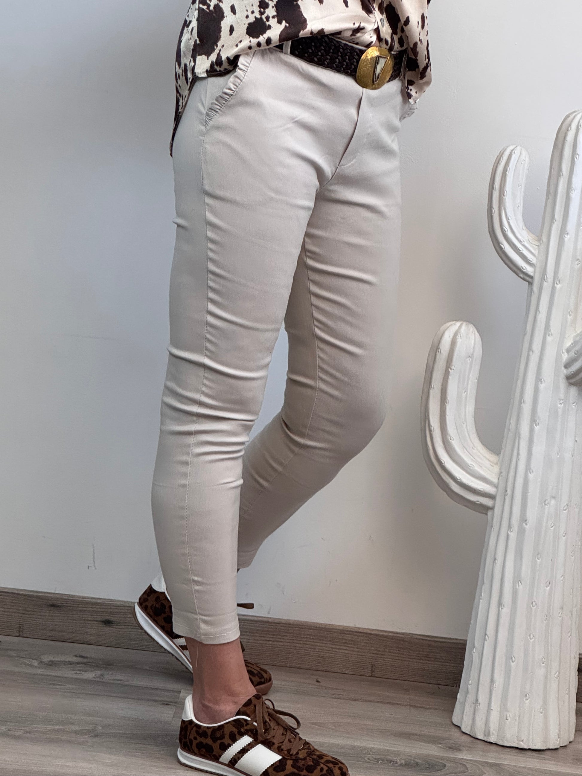 Pantalon beige confortable