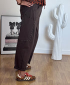 Pantalon marron love 38/46