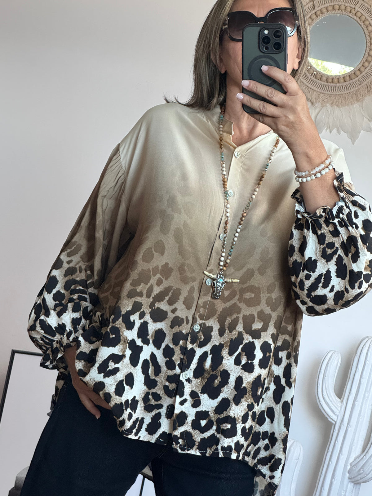 Chemise Savannah Camel 🤎🐆