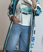 Bermudas jeans bleu clair