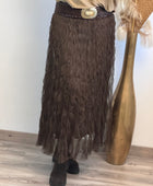 Jupe tulle marron TU 38/46