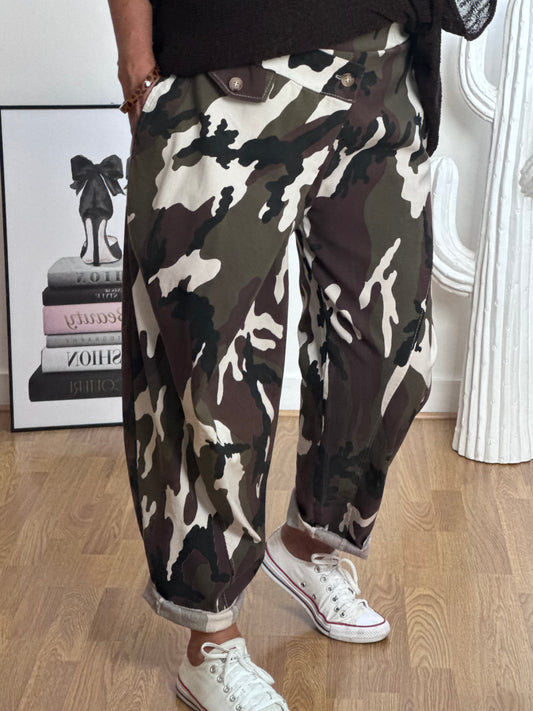 Pantalon oscar camouflage