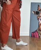 Pantalon Nino terracotta