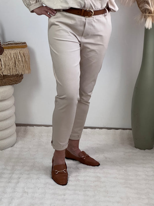 Pantalon Lucas beige Taille du M au XXL