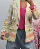 Veste blazer love et œil