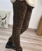 Pantalon velours Léo marron TU 40/46